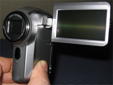 Videocamera digitale Panasonic SDR-S150 display lcd spento